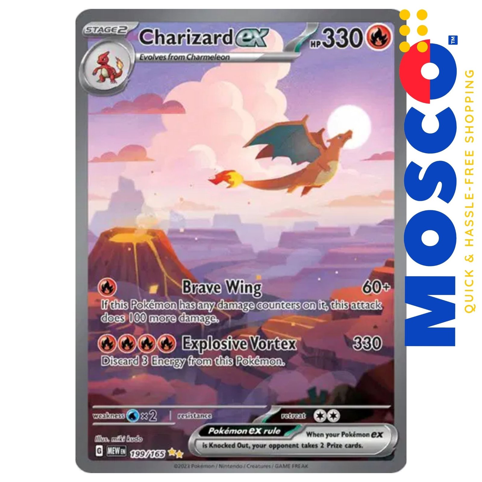 ginee_20251023003910133_8503546917.jpg Charizard ex - 199/165 Pokemon 151 | Pokemon TCG - Image 1