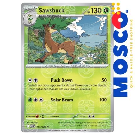 Sawsbuck - 007/086 White Flare | Pokemon TCG