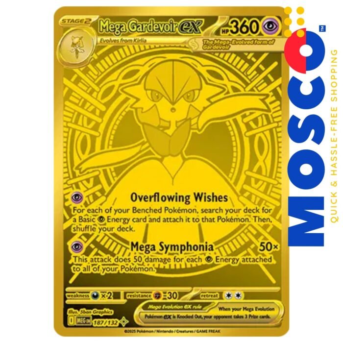 Mega Gardevoir ex - 187/132 ME01 Mega Evolution Base | Pokemon TCG - Image 1