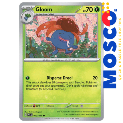 Gloom - 002/094 ME02 Phantasmal Flames | Pokemon TCG