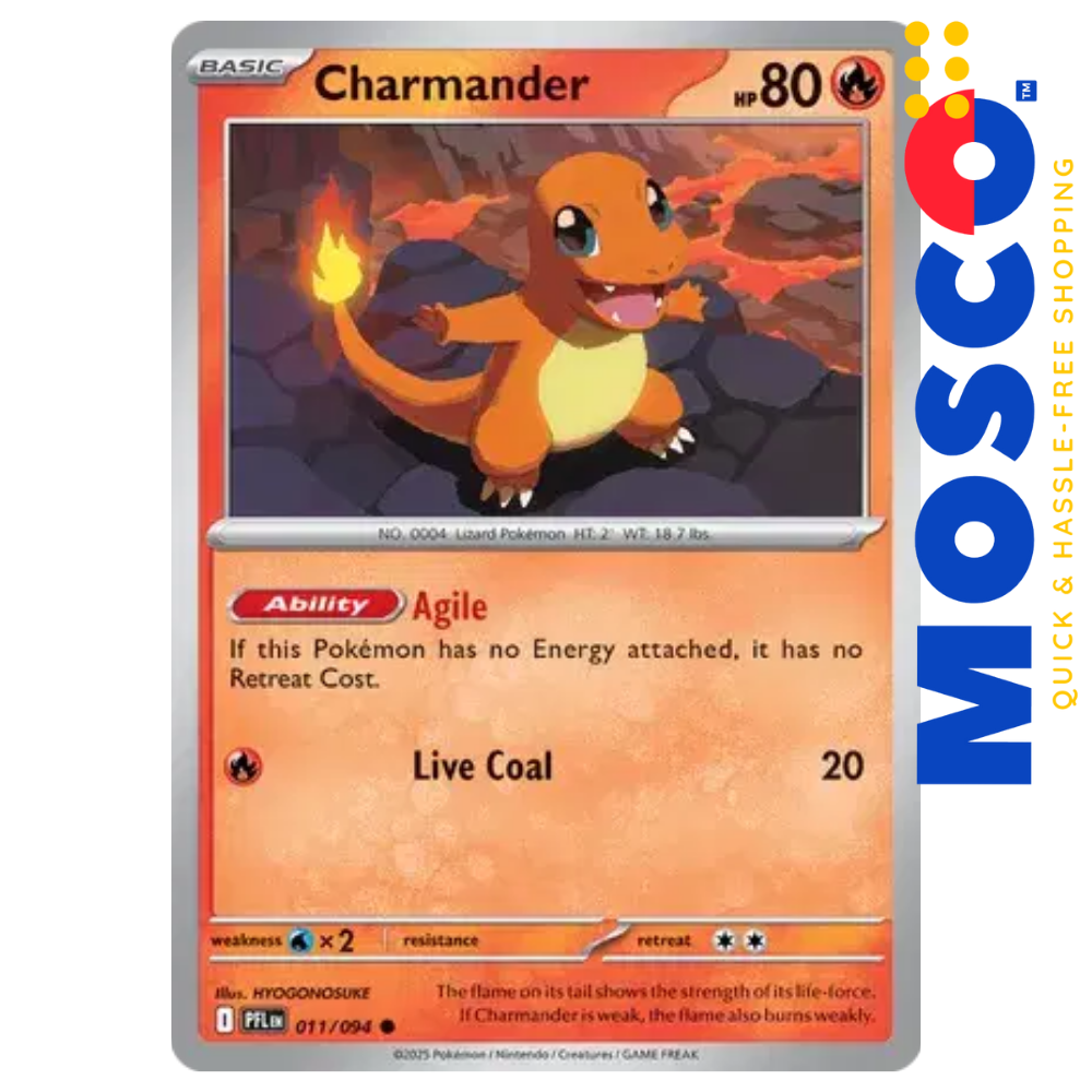 ginee_20251114190308445_2287688213.png Charmander - 011/094 ME02 Phantasmal Flames | Pokemon TCG - Image 1