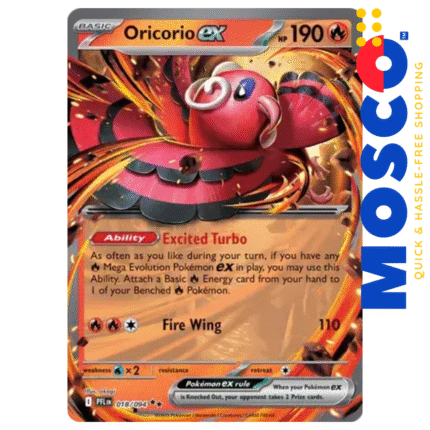 Oricorio ex - 018/132 ME02 Phantasmal Flames | Pokemon TCG