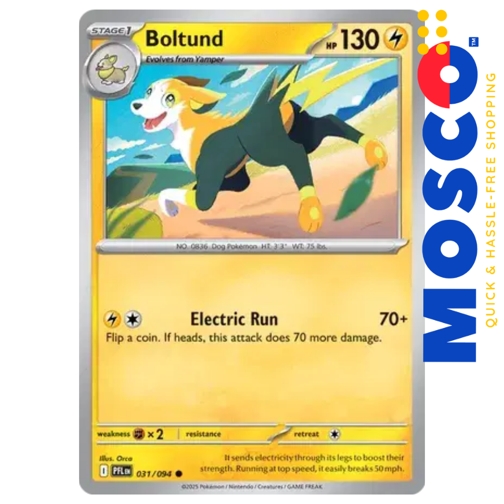 ginee_20251114191754847_3602148180.png Boltund- 031/094 ME02 Phantasmal Flames | Pokemon TCG - Image 1