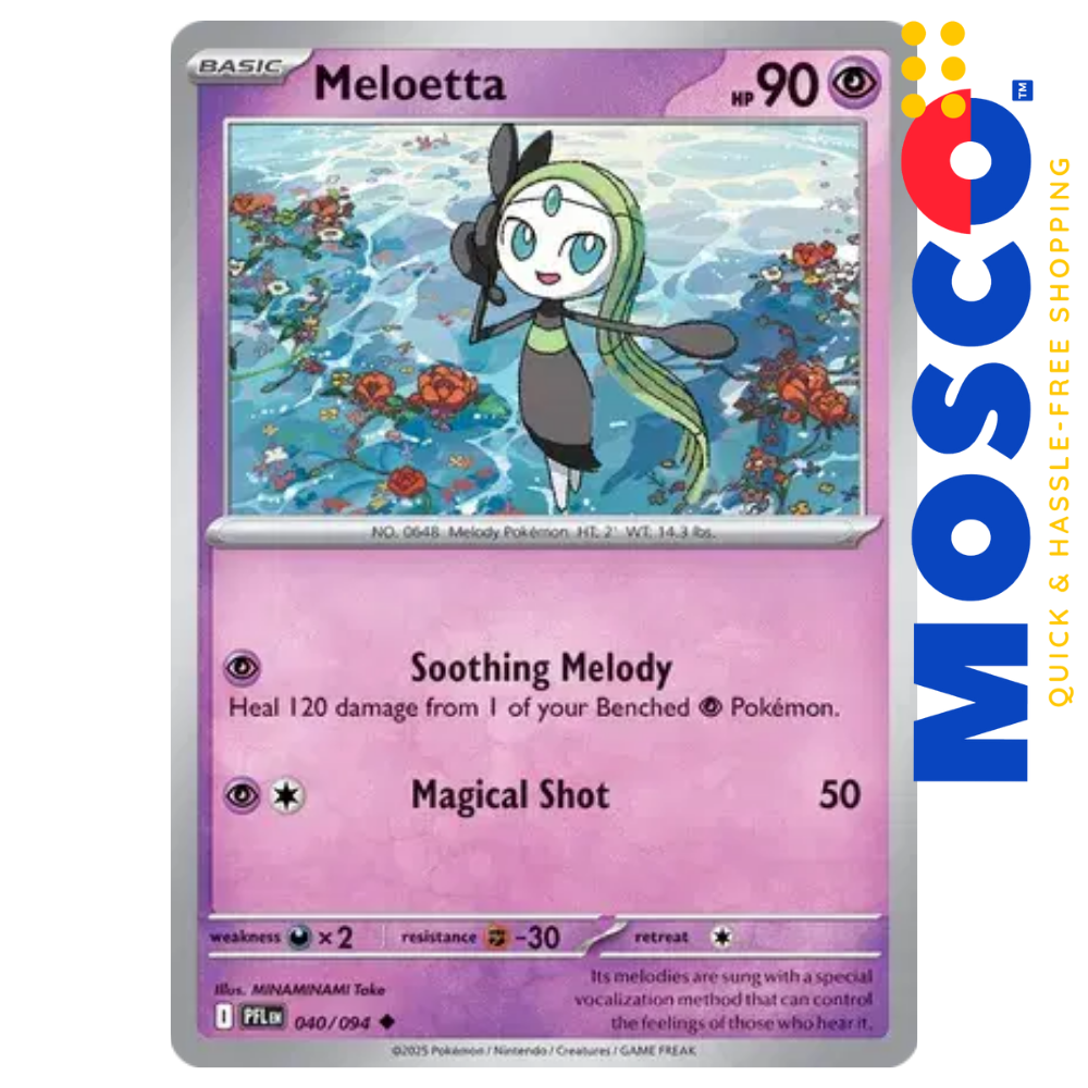 ginee_20251114192358826_4128655037-3.png Meloetta - 040/094 ME02 Phantasmal Flames | Pokemon TCG - Image 1