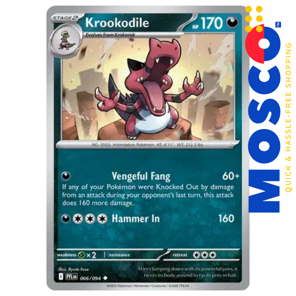 ginee_20251114193913714_7437388493-3.png Krookodile - 066/094 ME02 Phantasmal Flames | Pokemon TCG - Image 1