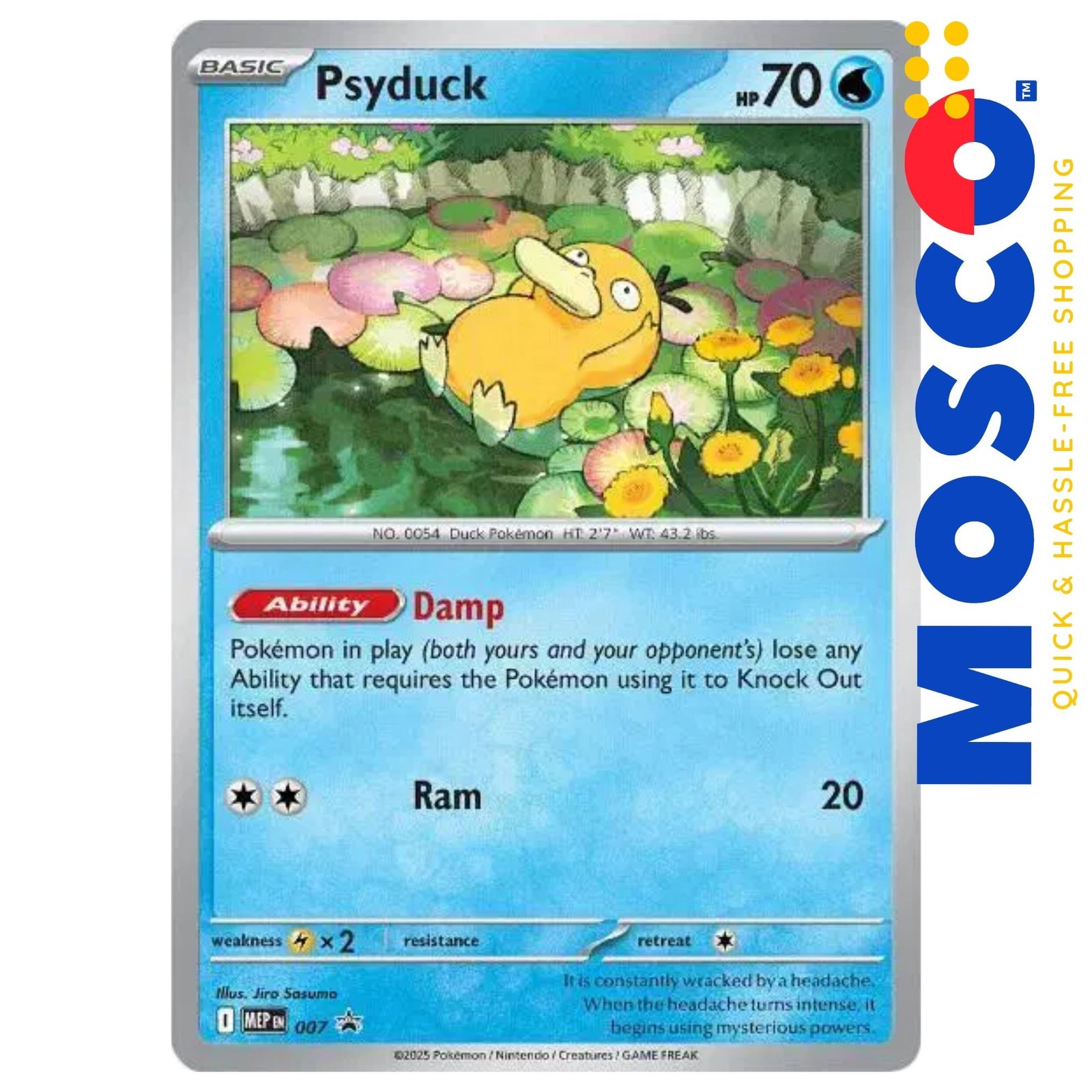 ginee_20251214161024650_4766602490.jpg Psyduck - MEP007 Mega Evolution Promo | Pokemon TCG - Image 1
