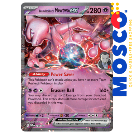 Team Rocket's Mewtwo ex - SVP195 Scarlet & Violet Promo | Pokemon TCG