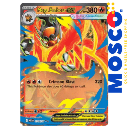 Mega Emboar ex - 031/217 Ascended Heroes | Pokemon TCG