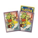 Pikachu “Sansa Dance Play” (Purple) Deck Sleeves 64ct | Pokemon Center Japan | TCG - Image 2