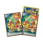 Pikachu “Nebuta Festival Play” (Brown) Deck Sleeves 64ct | Pokemon Center Japan | TCG - Image 2