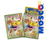 Pikachu "Hanagasa Festival" (Green) (Yellow) Deck Sleeves 64ct | Pokemon Center Japan | TCG