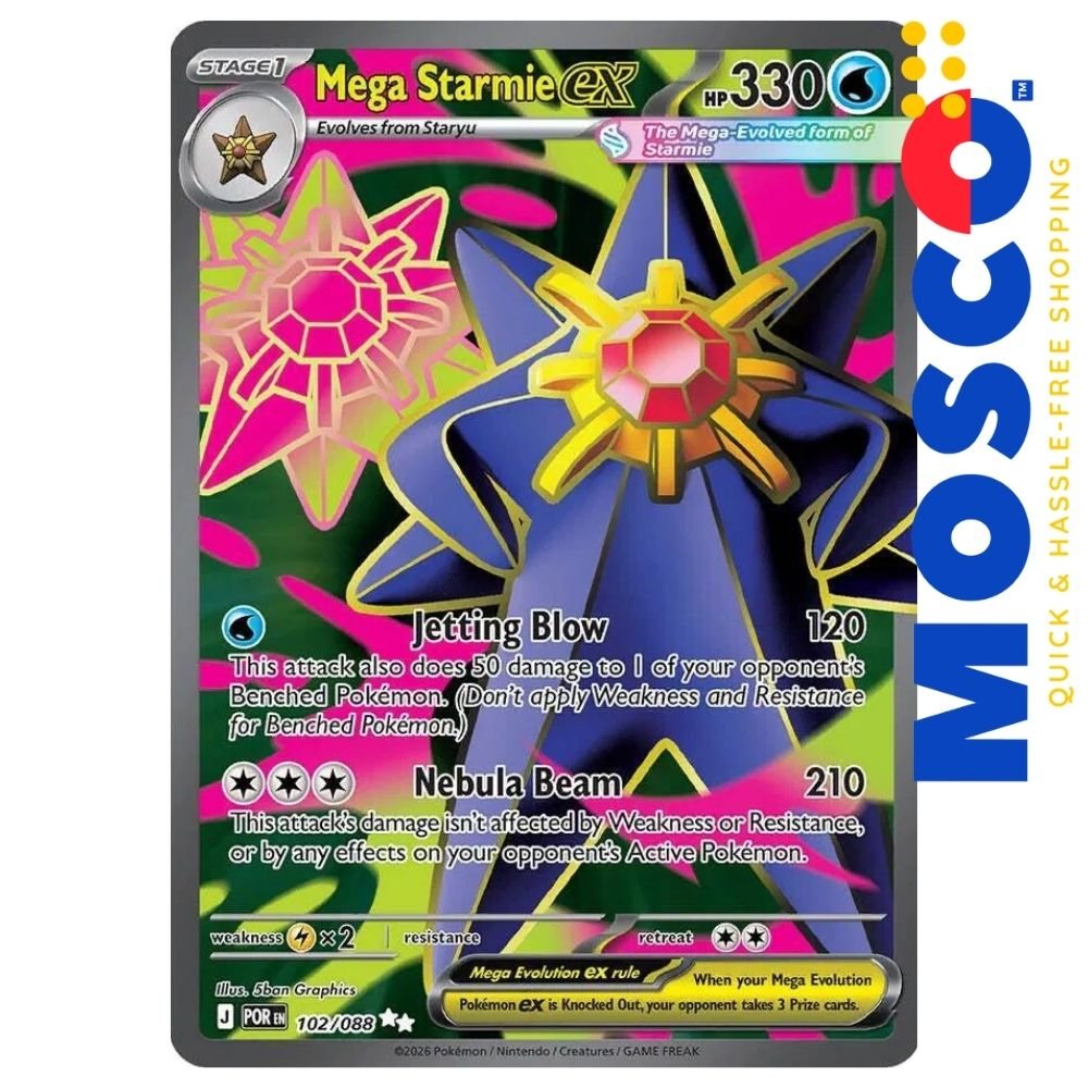 ginee_20260405025052662_9918211126.jpg Mega Starmie ex - 102/088 Perfect Order | Pokemon TCG - Image 1