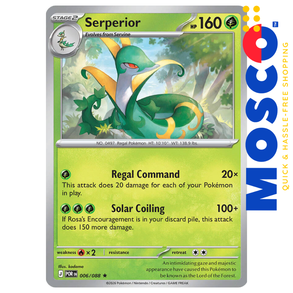ginee_20260409174433634_5856854340.png Serperior - 006/088 Perfect Order ME03 | Pokemon TCG - Image 1