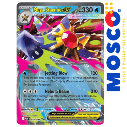 Mega Starmie ex - 021/088 Perfect Order ME03 | Pokemon TCG