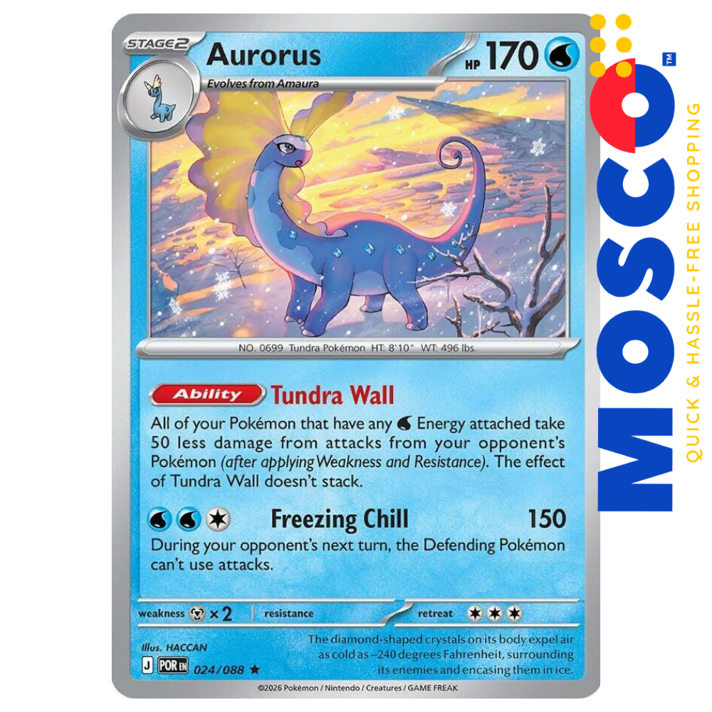 ginee_20260409180418066_6338279052.png Aurorus - 024/088 Perfect Order ME03 | Pokemon TCG - Image 1