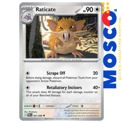 Raticate - 061/088 Perfect Order ME03 | Pokemon TCG