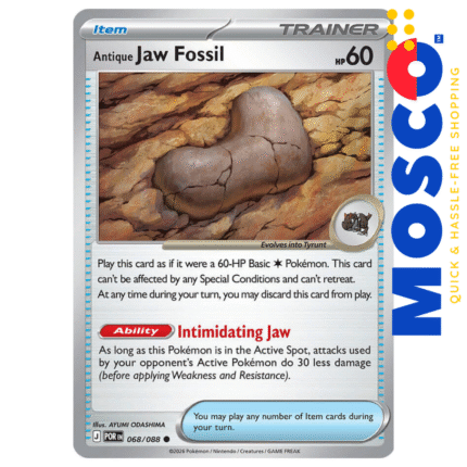 Antique Jaw Fossil - 068/088 Perfect Order ME03 | Pokemon TCG