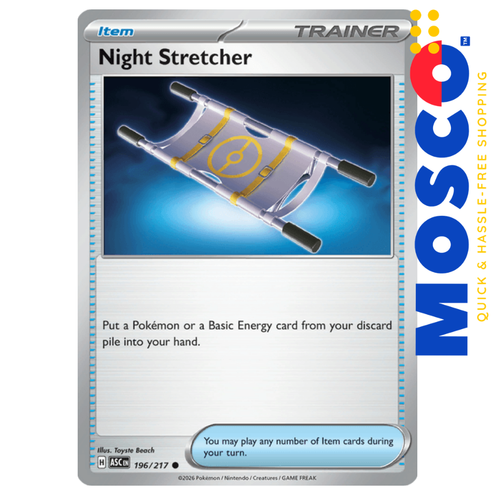 ginee_20260418191654364_8153848067.png Night Stretcher - 196/217 Ascended Heroes | Pokemon TCG - Image 1