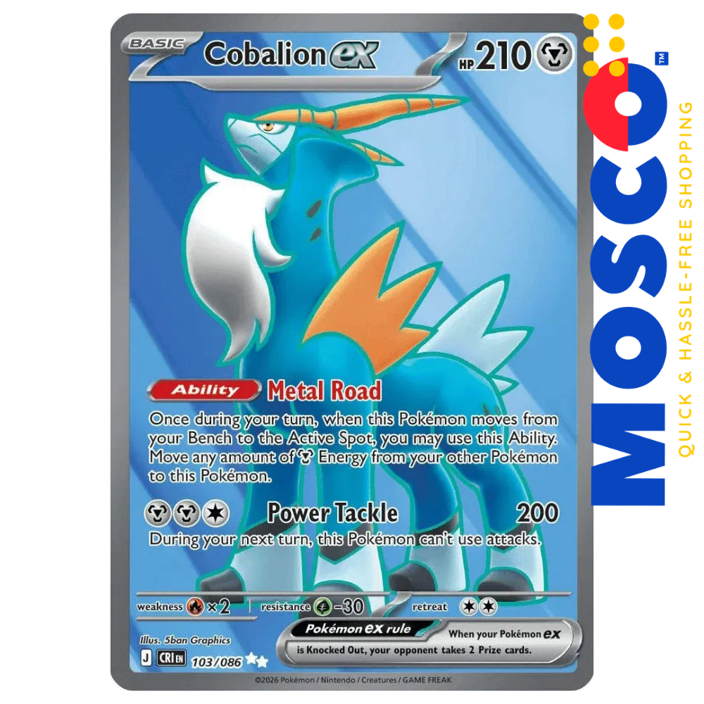 ginee_20260820132054858_9405791646.png Cobalion ex - 103/086 ME04 Chaos Rising | Pokemon TCG - Image 1