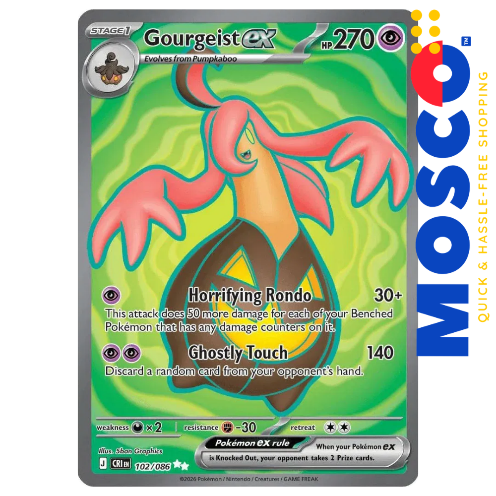 ginee_20260820132154180_9617503423.png Gourgeist ex - 102/086 ME04 Chaos Rising | Pokemon TCG - Image 1