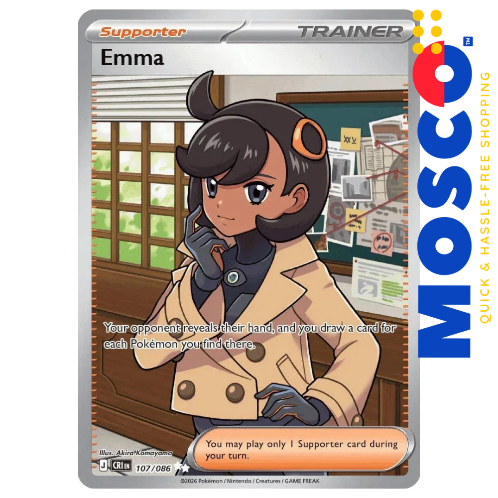 ginee_20260820132457149_2868767604.png Emma - 107/086 ME04 Chaos Rising | Pokemon TCG - Image 1