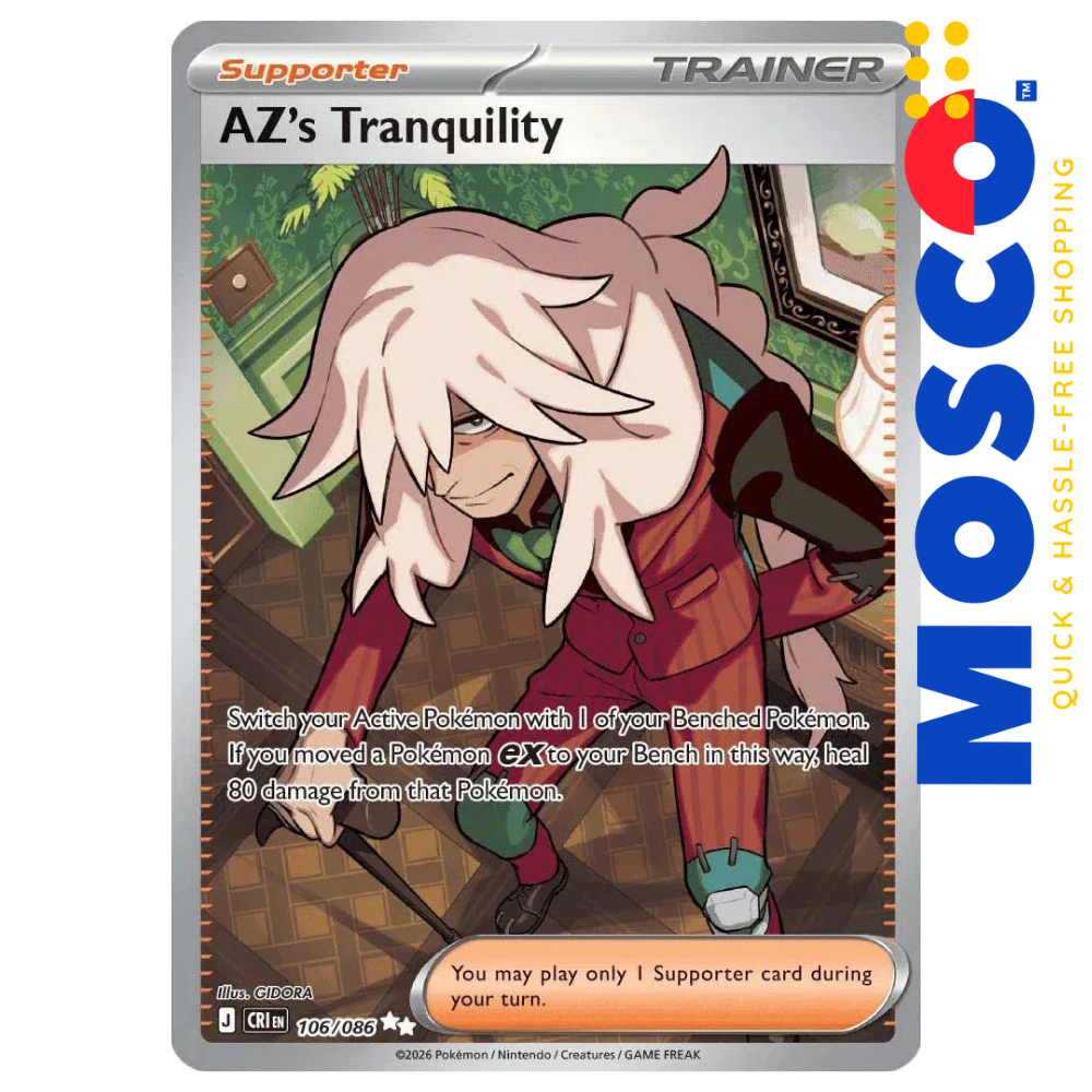 ginee_20260820132934696_6963294857.png AZ's Tranquility - 106/086 ME04 Chaos Rising | Pokemon TCG - Image 1