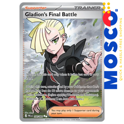 Gladion's Final Battle - 108/084 ME05 Pitch Black | Pokemon TCG