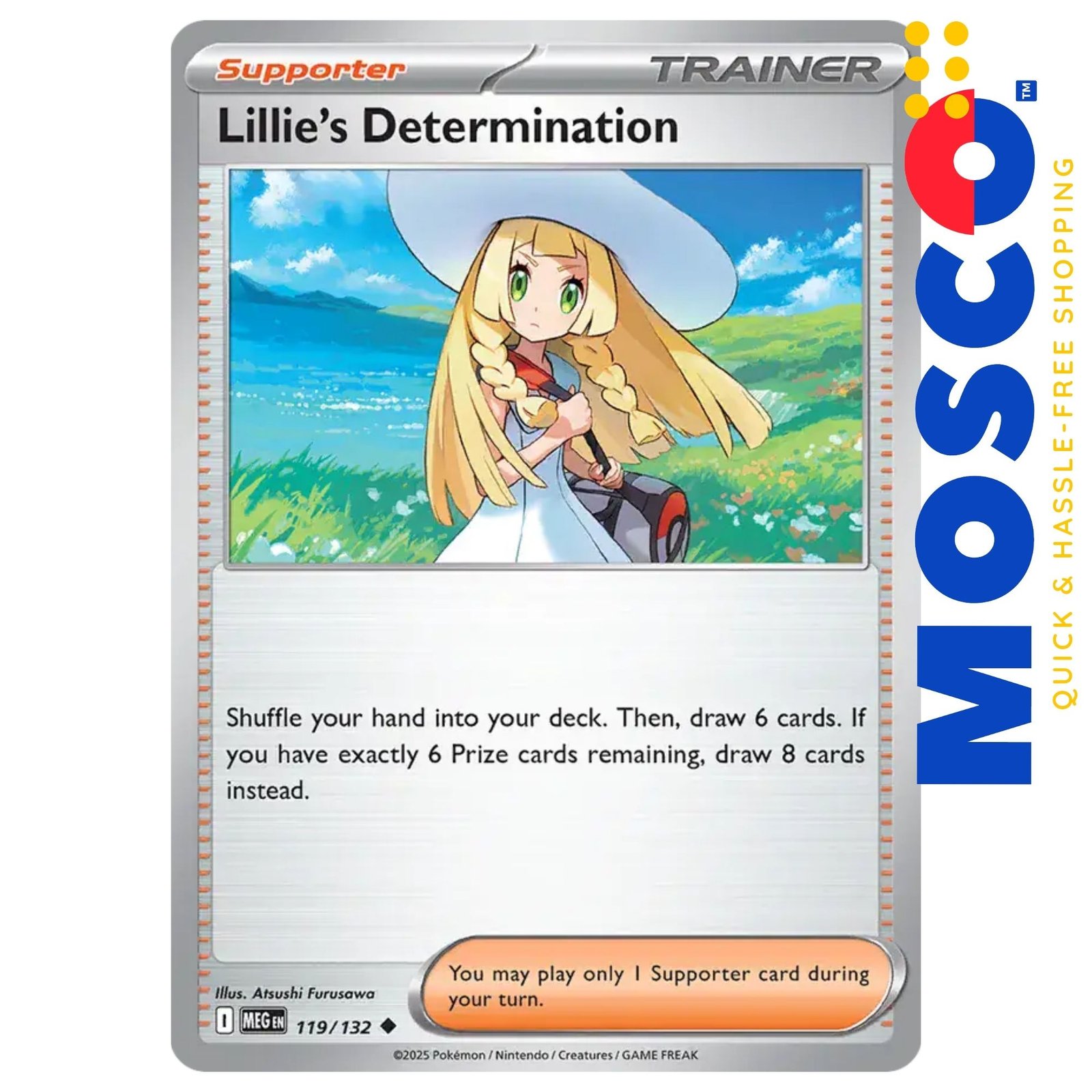 ginee_20250929194801079_5399613800.jpg Lillie's Determination - 192/217 Ascended Heroes | Pokemon TCG - Image 1