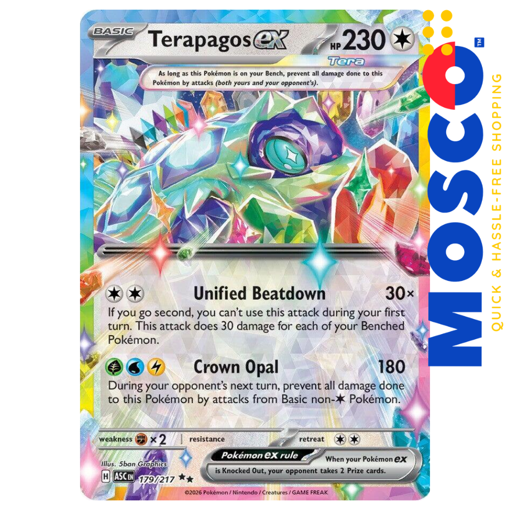 ginee_20260917170950843_2959369766.png Terapagos ex - 179/217 Ascended Heroes | Pokemon TCG - Image 1