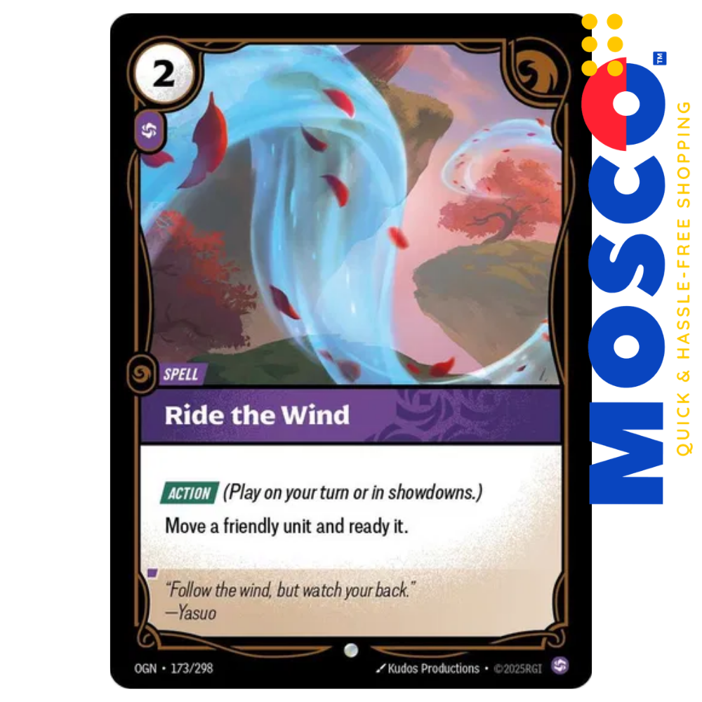 ginee_20260917232848150_5307300805.png Ride the Wind 173/298 | Origins Riftbound TCG | League of Legends - Image 1