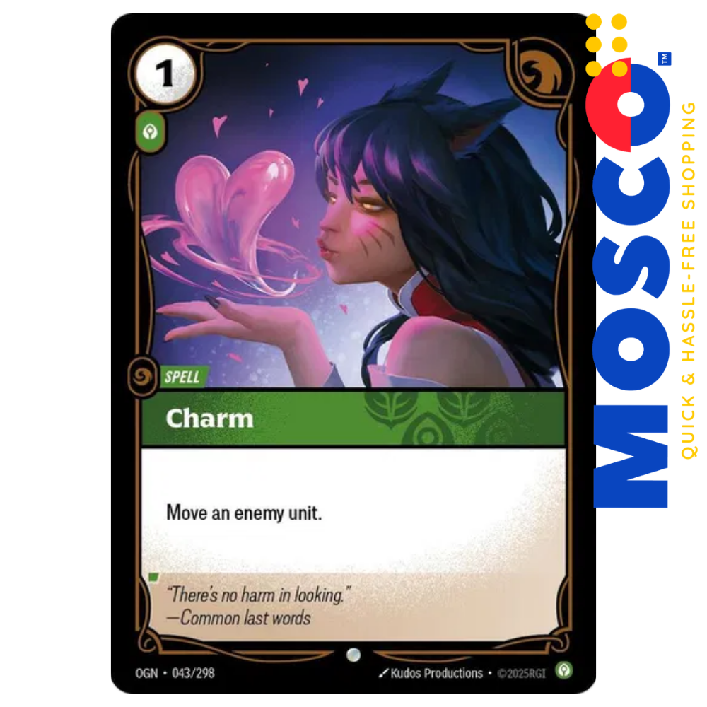 ginee_20260917235226334_9753542587.png Charm 043/298 | Origins Riftbound TCG | League of Legends - Image 1