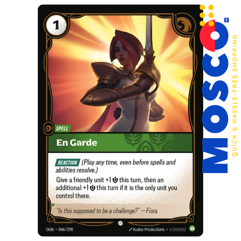 ginee_20260918000331145_4923777231.png En Garde 046/298 | Origins Riftbound TCG | League of Legends - Image 1